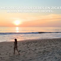 Atardecer en la playa
